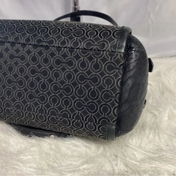 Coach Madison Georgie #30406 Signature Convertible Satchel Crossbody Bag - Picture 8 of 12